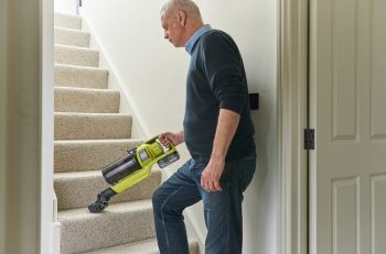 Купить пылесос Акумуляторний пилосос RYOBI ONE+ HP RSV18X-1X40G (5133005660) | Фото 3