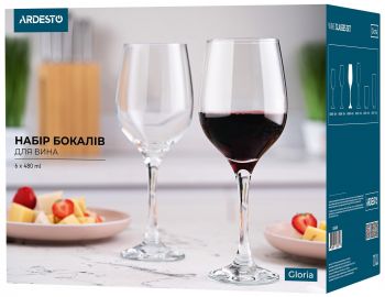 ARDESTO Gloria для вина, 6*480 мл (AR2648GW) | Фото 2