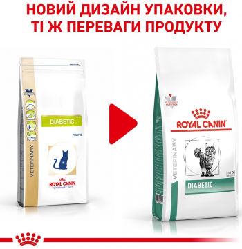 Сухий корм для котів Royal Canin Diabetic при цукровому діабеті 1.5кг (3182550711166) Сухий корм для котів Royal Canin Diabetic при цукровому діабеті 1.5кг (3182550711166) | Фото 2