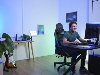 Ігрове крісло TRUST GXT 716 Rizza Black (25376_TRUST) Ігрове крісло TRUST GXT 716 Rizza Black (25376_TRUST) | Фото 8