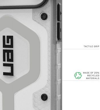 Чохол UAG для APPLE iPhone 17 Pro Max, Pathfinder Clear MagSafe, Ice/Silver (114552114333) | Фото 7