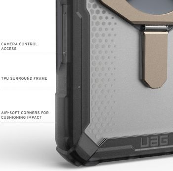 Чохол UAG для APPLE iPhone 17 Pro Max, Plasma XTE MagSafe, Ash/Titanium (114528113136) | Фото 8