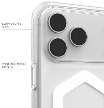 Чохол UAG для APPLE iPhone 17 Pro Max, Plyo MagSafe, Ice/White (114530114341) | Фото 5