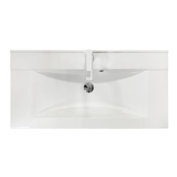 Купить раковину Раковина Adamant Quanto 1000х447х140мм біла (4824296107201) | Фото 3