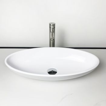 Раковина Adamant Andere New, 590х295х130мм біла (100002881) Купить раковину Раковина Adamant Andere New, 590х295х130мм біла (100002881) | Фото 6