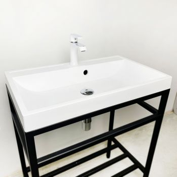 Купить раковину Раковина Adamant Streng New 690x410x123мм біла (100002879) | Фото 6