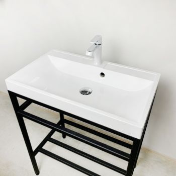 Купить раковину Раковина Adamant Streng New 690x410x123мм біла (100002879) | Фото 7