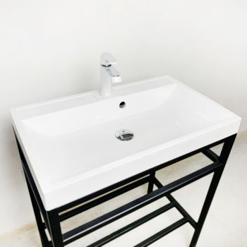 Купить раковину Раковина Adamant Streng New 690x410x123мм біла (100002879) | Фото 8