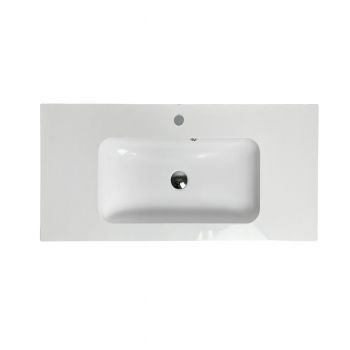 Купить раковину Раковина Adamant Frate 795x450x125мм біла (100002888) | Фото 3