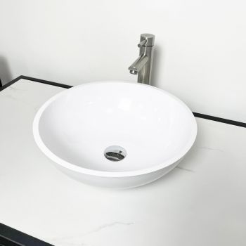 Раковина Adamant Kreis 420х150мм біла (4824296200601) Купить раковину Раковина Adamant Kreis 420х150мм біла (4824296200601) | Фото 4