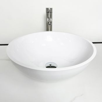 Раковина Adamant Kreis 420х150мм біла (4824296200601) Купить раковину Раковина Adamant Kreis 420х150мм біла (4824296200601) | Фото 5