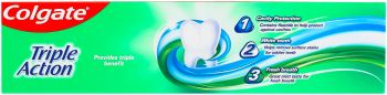 Купить зубную пасту и ополаскиватель Зубна паста COLGATE Потрійна дія 150 мл (6920354826986) | Фото 5