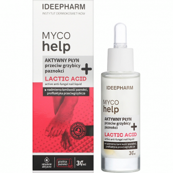 Купить средство для ногтей Засіб для нігтів Ideepharm Myco Help Протигрибковий 30 мл (5902082213314) | Фото 1