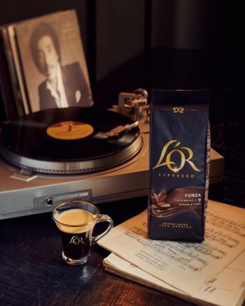 Кава L`OR зерна Espresso Forza, 500г, 100% арабіка (8711000324141) | Фото 4