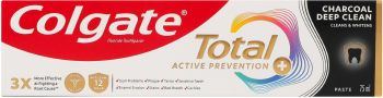 Купить зубную пасту и ополаскиватель Зубна паста COLGATE Total 12 Деревне вугілля 75 мл (6920354827952) | Фото 4