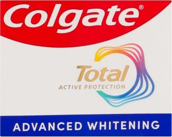 Купить зубную пасту и ополаскиватель Зубна паста COLGATE Total Комплексне відбілювання антибактеріальна 75 мл (6920354819674) | Фото 4