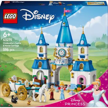 Конструктор LEGO I Disney Princess Замок Попелюшки й карета (43275) | Фото 1