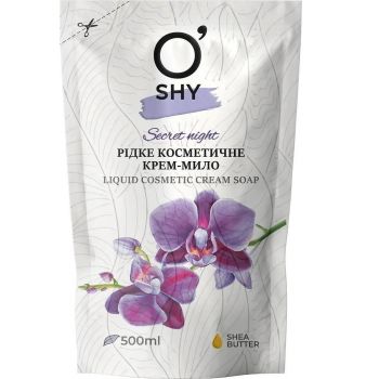 Крем-мило O'shy Secret night дой-пак 500 мл (4820263234907) | Фото 1