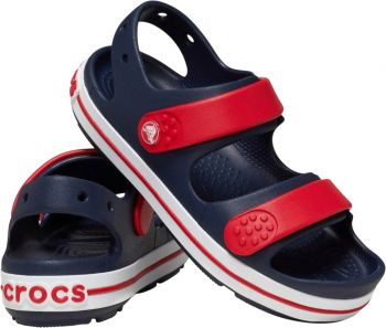 Сандалі для хлопчиків Crocs Crocband Cruiser Sandal K Sdt 209423-4OT 30-31 (C13 US) темно-сині (196265603633) | Фото 6