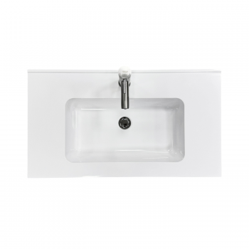 Купить раковину Набір для ванної Adamant Flate 80, з сифоном Click-Clac (4824296207801) | Фото 6