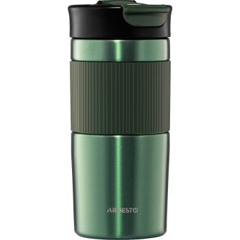 Термочашка ARDESTO Comfort 450мл, нержавіюча сталь, зелений (AR2645CMG) | Фото 1