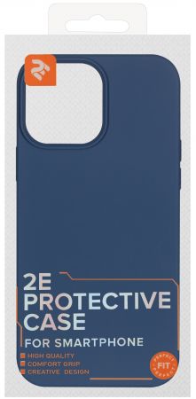 2Е для iPhone 13 Pro MaxLiquid Silicone Cobalt Blue (2E-IPH-13PRM-OCLS-CB) | Фото 3