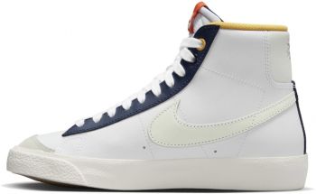 Кеди високі чоловічі Nike Blazer Mid 77 Bg FN6966-100 40 (7Y US) білі (196609331031) | Фото 2