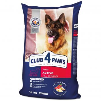 Сухий корм для активних собак Club 4 Paws Premium Active 14кг (B4530322) | Фото 1