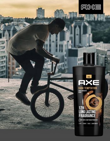 Гель для душу та шампунь AXE Dark Temptation 3-в-1 700мл (8720181415463) | Фото 5