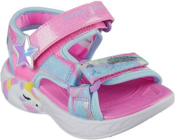 Сандалі для дівчаток Skechers Unicorn Dreams Sandal Dreamy Unicorns 303107N PKMT 26 (10 US) рожеві Сандалі для дівчаток Skechers Unicorn Dreams Sandal Dreamy Unicorns 303107N PKMT 26 (10 US) рожеві | Фото 2