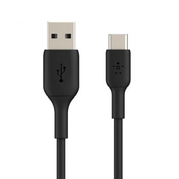 BELKIN USB-A - USB-С, PVC, 1m, black (CAB001BT1MBK) | Фото 3