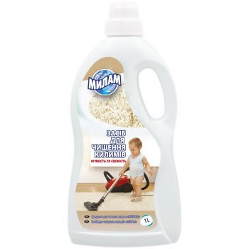 Купить средство для уборки МІЛАМ Засіб для чищення КИЛИМІВ 1000 ml (4820077610300) | Фото 1
