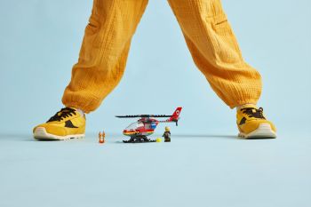 Конструктор LEGO City Пожежний рятувальний вертоліт (60411) Конструктор LEGO City Пожежний рятувальний вертоліт (60411) | Фото 6