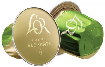 Кава L`OR капсули Lungo Elegante, 100% арабіка , 10шт, Nespresso (8711000360552) | Фото 12