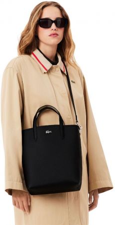 Сумка двостороння Lacoste Anna Reversible NF2991AA-A91 чорна/бежева (NF2991AAA91T00) Сумка двостороння Lacoste Anna Reversible NF2991AA-A91 чорна/бежева (NF2991AAA91T00) | Фото 9