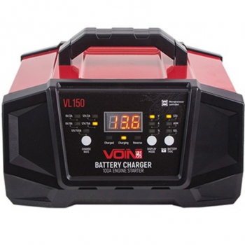 Пуско-зарядний пристрій VITOLVOIN VL-150 6&12V/2A-8A-15A/Start-100A/8-180AHR/LCD індик. (VL-150) | Фото 1
