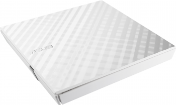 Зовнішній оптичний привід ASUS SDRW-08D2S-U LITE DVD+-R/RW burner USB2.0 білий Retail Box Slim Зовнішній оптичний привід ASUS SDRW-08D2S-U LITE DVD+-R/RW burner USB2.0 білий Retail Box Slim | Фото 4