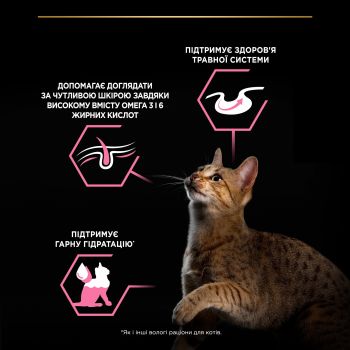 Вологий корм для кішок з чутливим травленням Purina Pro Plan Cat Nutrisavour Delicate з рибою 75 г(8445290660923) Вологий корм для кішок з чутливим травленням Purina Pro Plan Cat Nutrisavour Delicate з рибою 75 г(8445290660923) | Фото 8