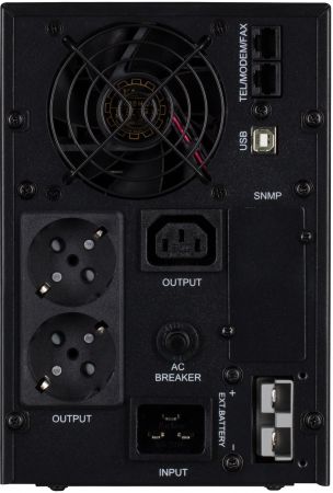 ДБЖ 2E PS2000L, 2000VA/1600W, на зовнішні АКБ 4*12В, 2xSchuko+1xC13 (2E-PS2000L) Купить источник бесперебойного питания (ИБП) ДБЖ 2E PS2000L, 2000VA/1600W, на зовнішні АКБ 4*12В, 2xSchuko+1xC13 (2E-PS2000L) | Фото 3