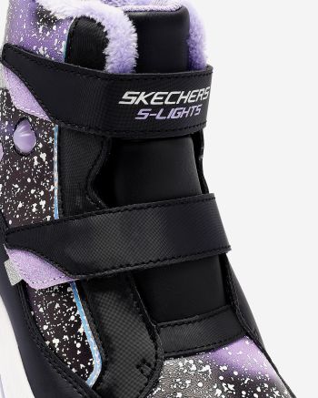 Черевики підліткові для дівчинки Skechers Storm Blazer 303439L BKLV 33.5 (2 US) чорні (KK3661-20) | Фото 10
