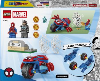Конструктор LEGO Spidey Павук на мотоциклі проти Носорога (11206) Купить конструктор Конструктор LEGO Spidey Павук на мотоциклі проти Носорога (11206) | Фото 2