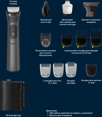 Тример універсальний PHILIPS Series 7000 MG7925/15 Купить машинку для стрижки Тример універсальний PHILIPS Series 7000 MG7925/15 | Фото 4