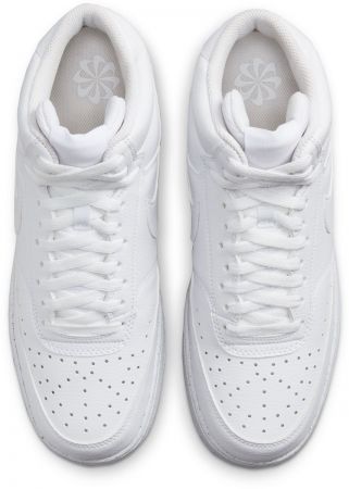 Кеди чоловічі Nike Court Vision Mid Nn DN3577-100 45 (11 US) білі (195243507918) | Фото 6