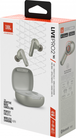 Навушники JBL Live Pro 2 Silver (JBLLIVEPRO2TWSSIL) Навушники JBL Live Pro 2 Silver (JBLLIVEPRO2TWSSIL) | Фото 9