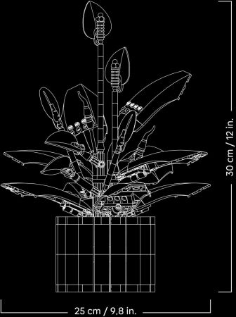 Купить конструктор Конструктор LEGO Botanicals Спатифілум (11504) | Фото 4