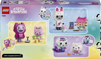Купить конструктор Конструктор LEGO Gabby's Dollhouse Друзі-коти Ґаббі із кубиків (11215) | Фото 3