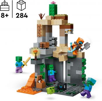 Конструктор LEGO Minecraft Підземелля зомбі (21587) | Фото 2