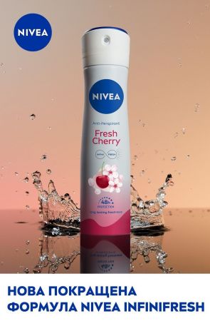 Антиперспірант NIVEA deo Свіжа вишня 150 мл (4006000009124) | Фото 4