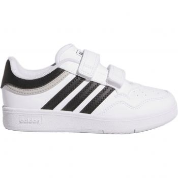 Кеди дитячі Adidas Hoops 4.0 Cf C JI3482 34 (2 UK) білі/чорні | Фото 1