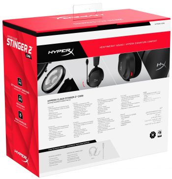 Ігрова гарнітура HyperX Cloud Stinger 2 Core, Black (683L9AA) | Фото 8